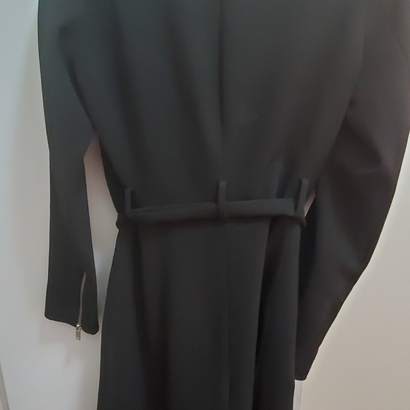 Black jacket with zipper, h&m, size 2,lined - Picture 3 of 5